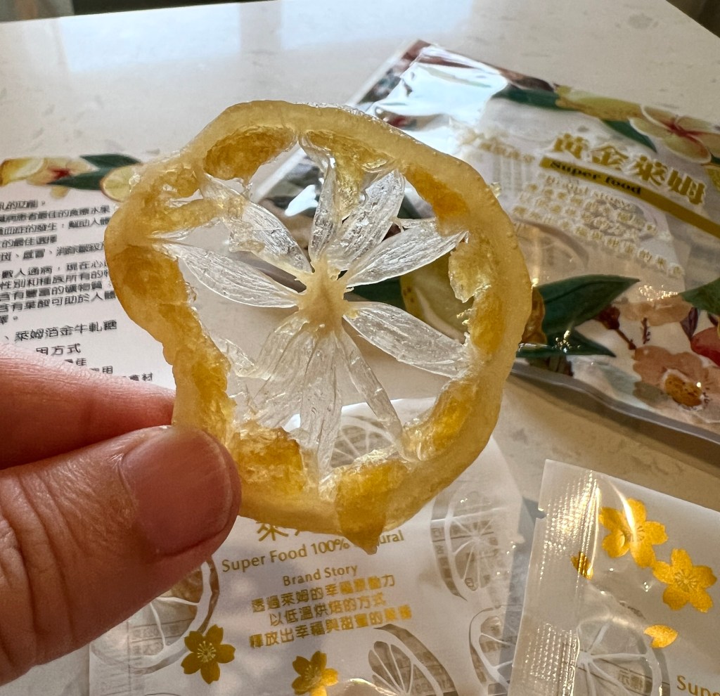 健康又美味的黃金萊姆片